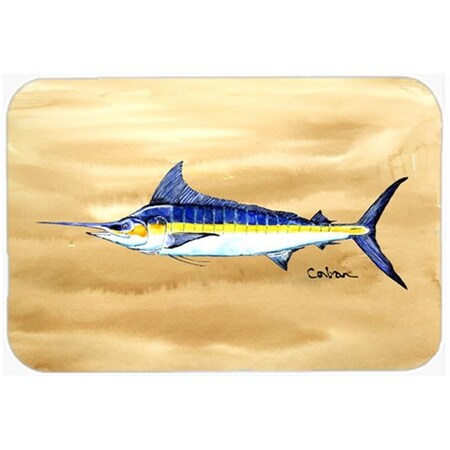 Carolines Treasures Carolines Treasures 8754LCB Swordfish On Sandy Beach Glass Cutting Board; Large 8754LCB
